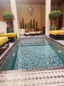 Yoga Retreat Marrakesch Riad Pool