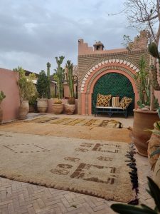 Yoga Retreat Marrakesch Terrasse